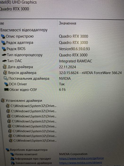 Ноутбук HP Zbook Fury 15 G7 i7-10850H/32DDR4/1Tb SSD/RTX 3000 6Gb