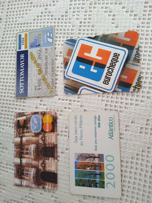 Calendários de Bancos - 1989 / 1990 / 1994 / 2000