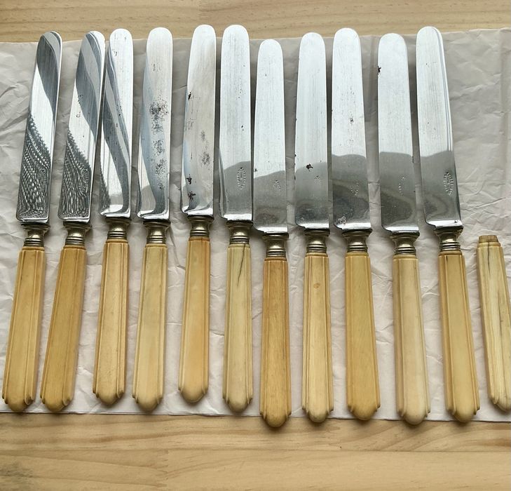 Facas francesas em osso sec xIx - 11