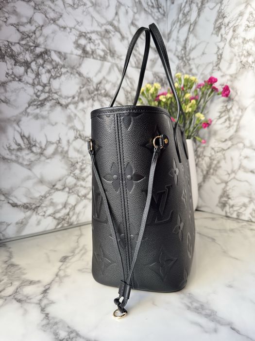 Torebka Neverfull MM Black Leather