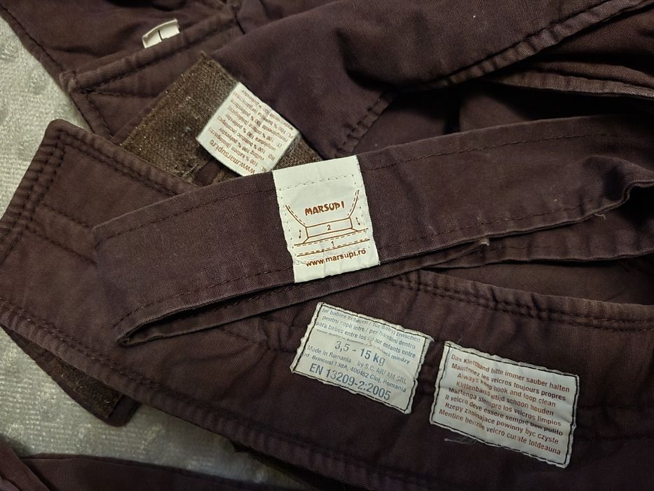 Miękkie nosidło ergonomiczne Marsupi + osłonka na nóżki