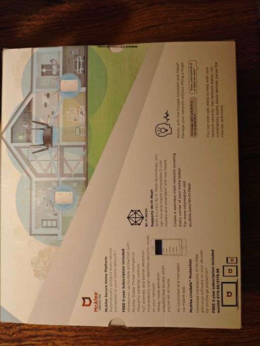 D-link EXO AC1900 DIR-1960 router Smart mesh