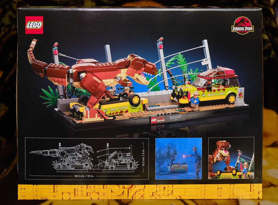 LEGO Jurassic World 76956 - Tyranozaur na wolności