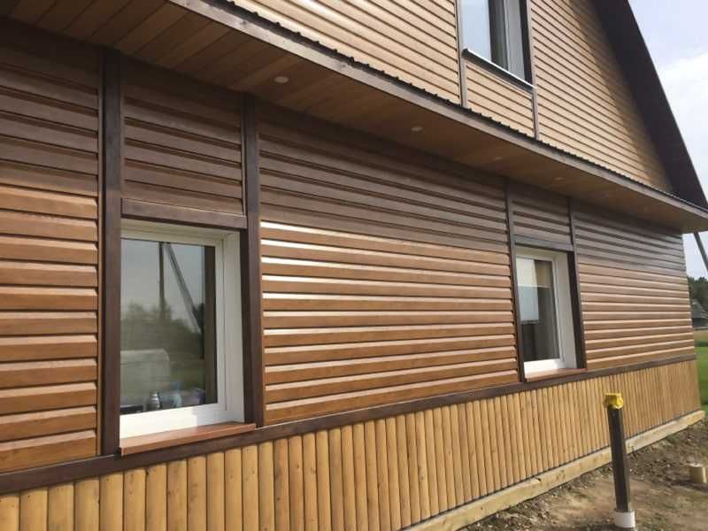 Сайдинг (Євробрус, Блок-хаус, корабельна дошка)