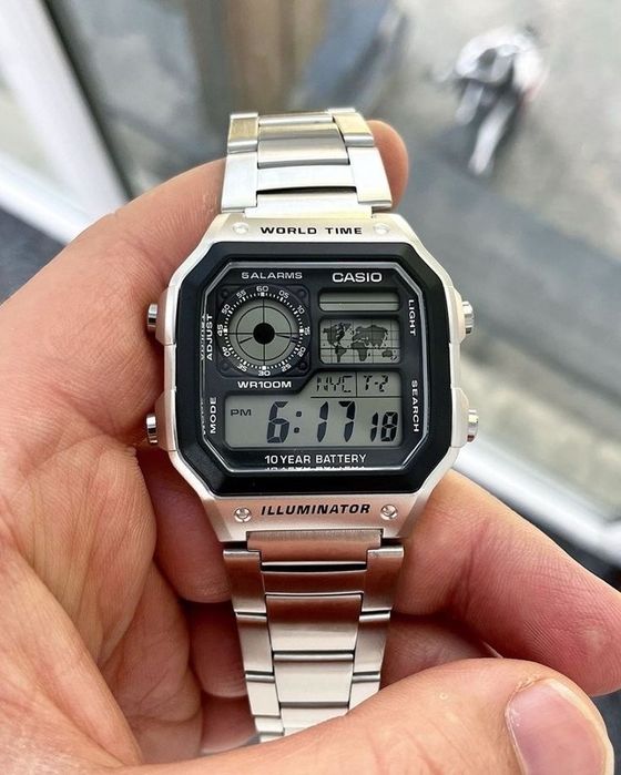 Мужские часы Casio Illuminator AE-1200 Новые