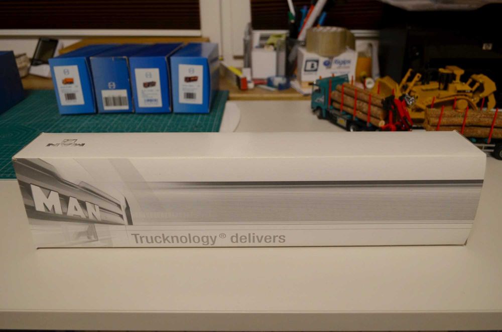Man Tga xxl - Wechselballastbrücke Voss Conrad Modelle Masstab 1/50