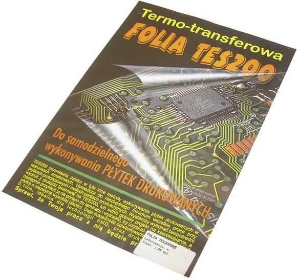 Press-n-Peel Blue Transfer Film p/ PCBs 10un