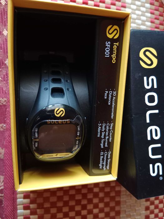 Zegarek Soleus Tempo SF001, kroki, kalorie, 3 D, dystanse
