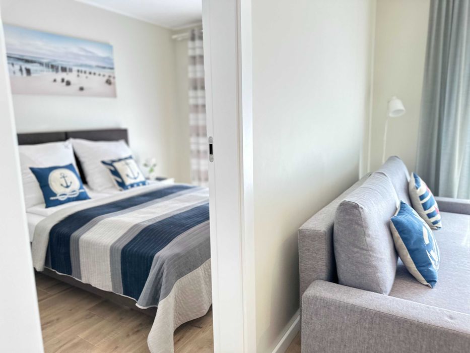 Apartament GRAND FLOUR Gardenia Dziwnów z widokiem na morze