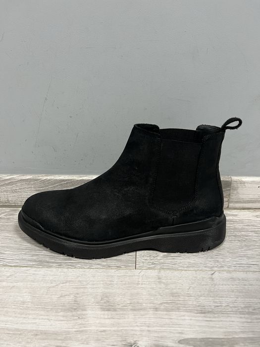 Шкіряні черевики челсі massimo dutti