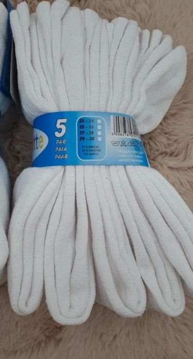 10x skarpetki frotte białe 43-46 frota męskie skarpety
