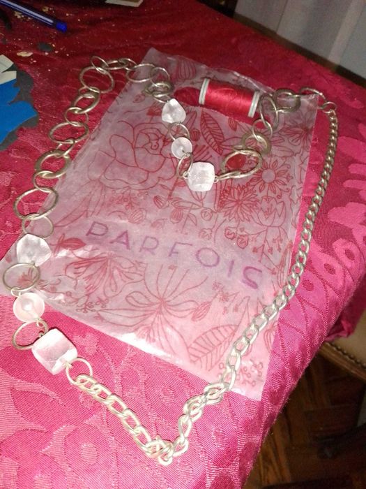 Colar Amizade!- Colar Parfois Magnfico C/Saco-5E-Tubo Linha-2E Desde2E