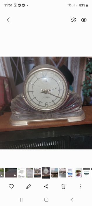 Часы Хрусталь СССР