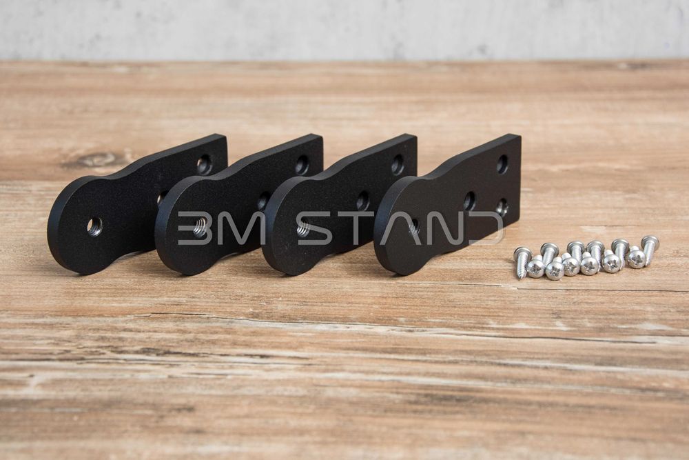 Nóżki do kolumn, zestaw nóżek, podkładka, kolce ( N01 )