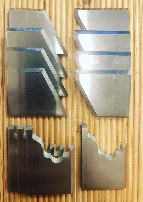 Ножі для погонажа: вагонка, блок-хаус, дошка пола, тераска, плінтус