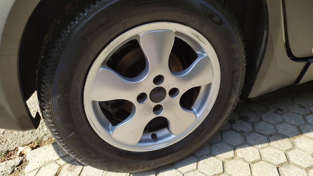 Dębica Navigator 2 wielosezonowe 195/65R15 alufelgi Fiat 4x98
