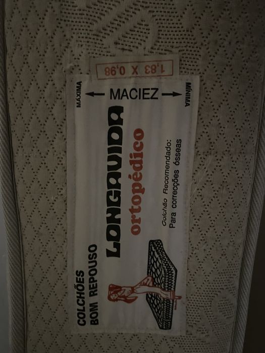 Colchão ortopédico 183x98