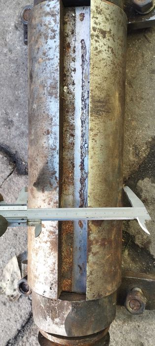 wałek do strugarki 315 długość , 31 kg, masywne z kołem pasowym