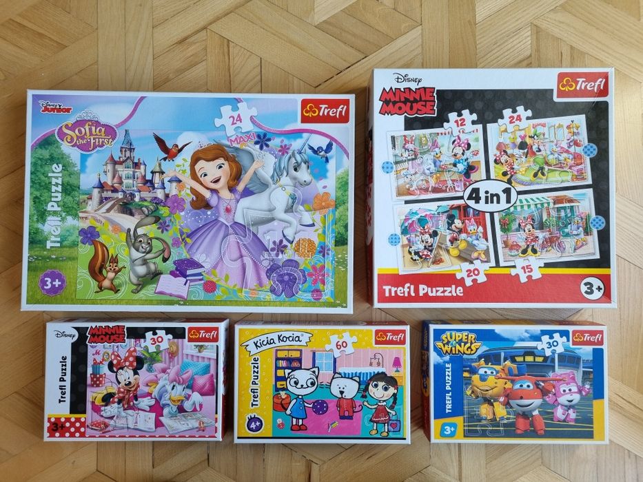 Puzzle różne dziewczynka