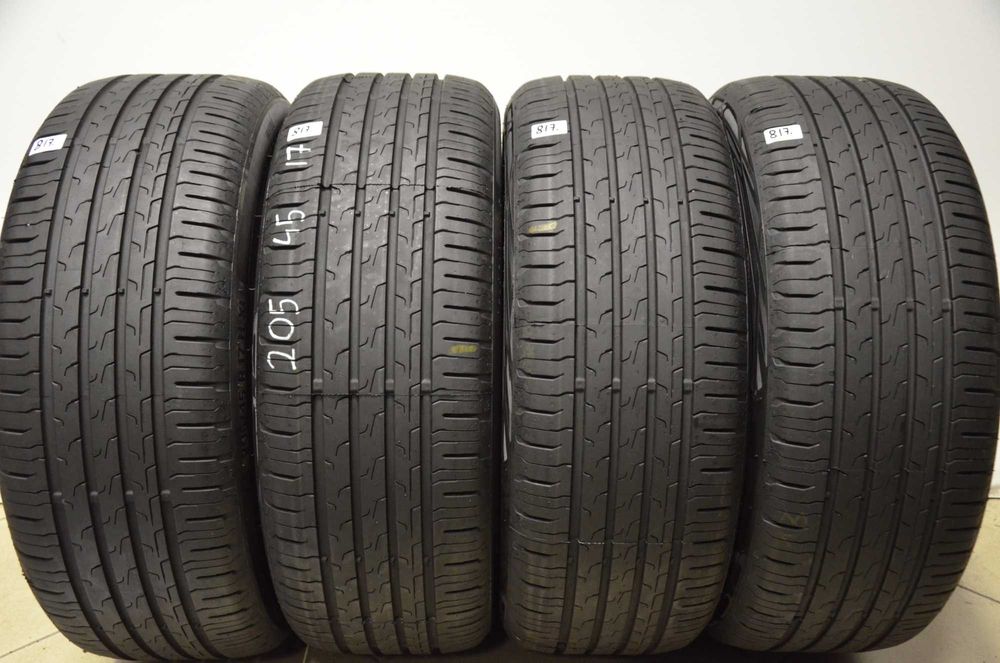 Rok 2025, 205/45 R17 Continental EcoContact 6 letni DEMO komplet nr817