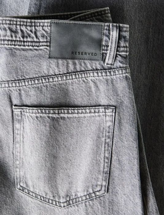 Джинси Reserved Baggy сірі, розмір S-M