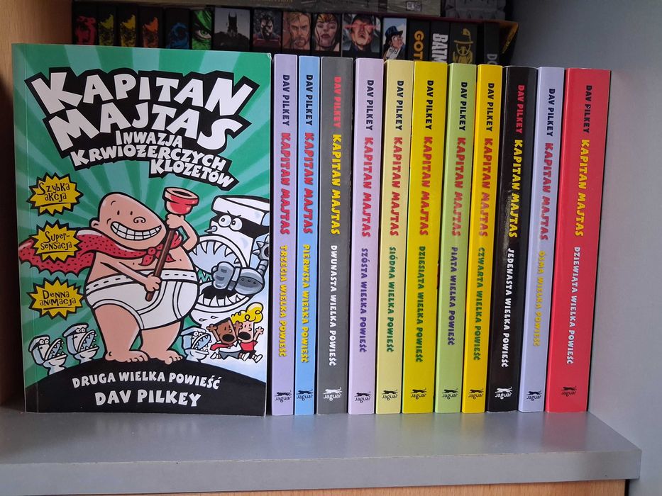 Kapitan Majtas tomy 1-12