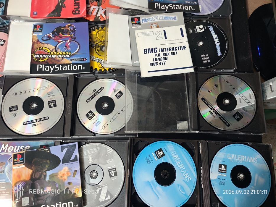 Zestaw gier PlayStation 1 PSX ps1 psone