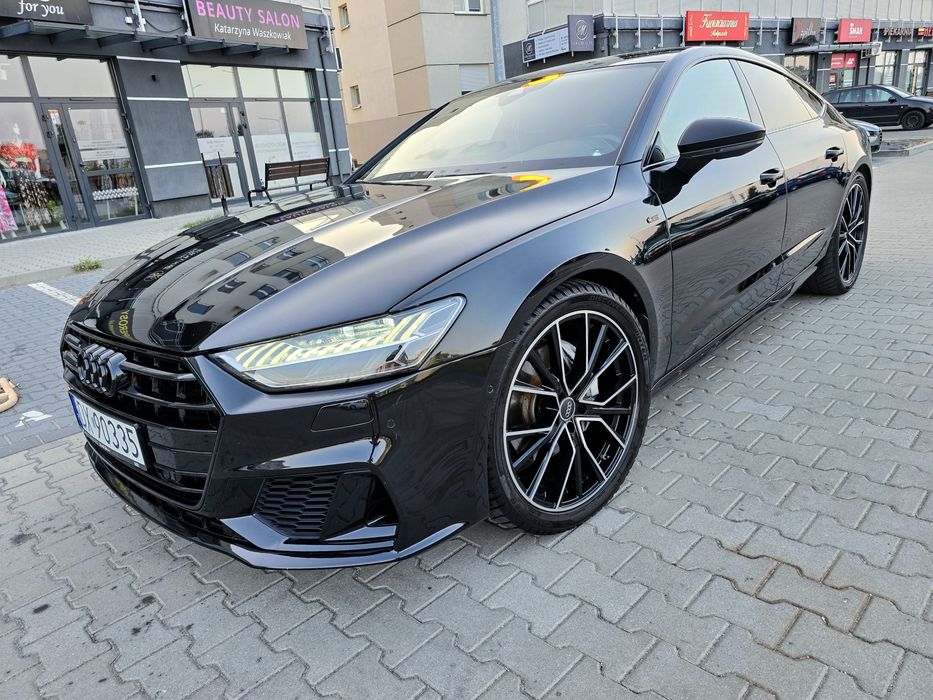 Audi A7 50TDI Quattro S-Line, Fotele S7, B&O, Matrix, Cena Tylko 13.08