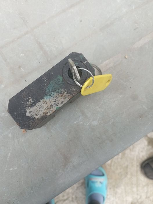 Замок навесной,замок с одним ключом,Оригинал Чебоксары