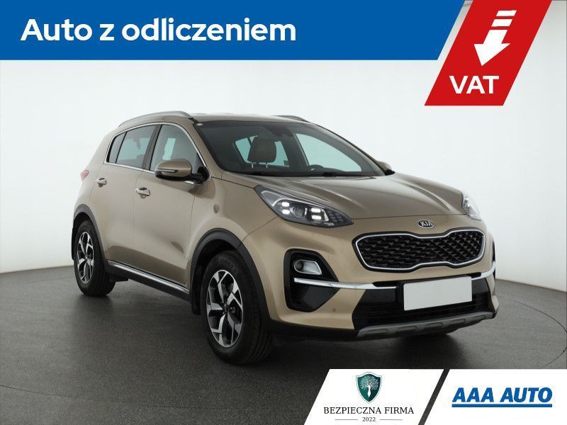 Kia Sportage 1.6 T-GDI, Salon Polska, 1. Właściciel, Serwis ASO, VAT 23%, Skóra,