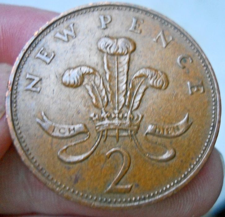 Moeda 2 New Pence 1971
