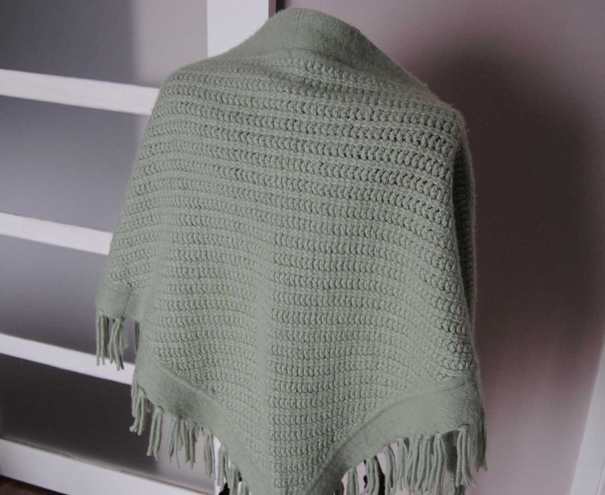 Кашеміровий шарф накидка хустка пончо Hemisphere / кашемировый платок