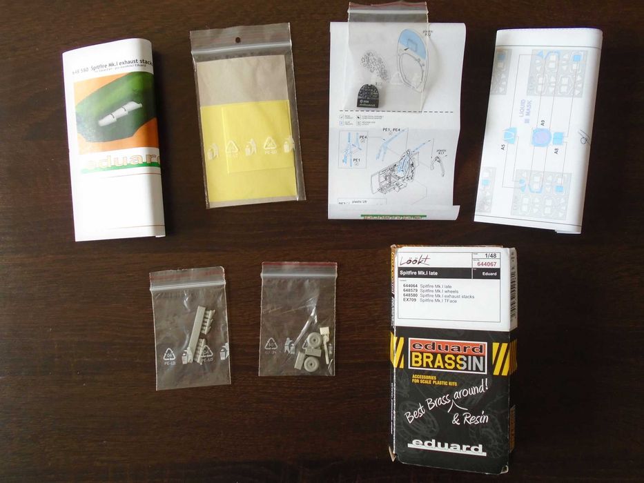 Spitfire Mk.I lete, Eduard 644067, skala 1/48