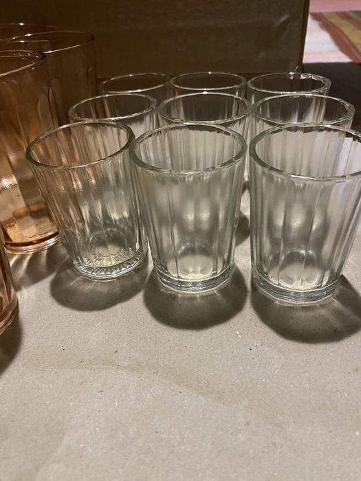 Стаканы рюмки стопки граненые СССР