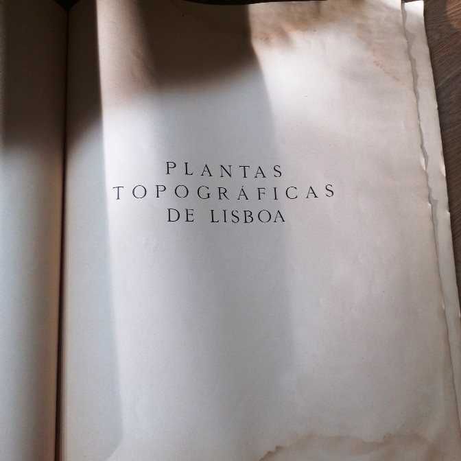 Plantas Topográficas de Lisboa 1950 (Eng.º Augusto Vieira da Silva)