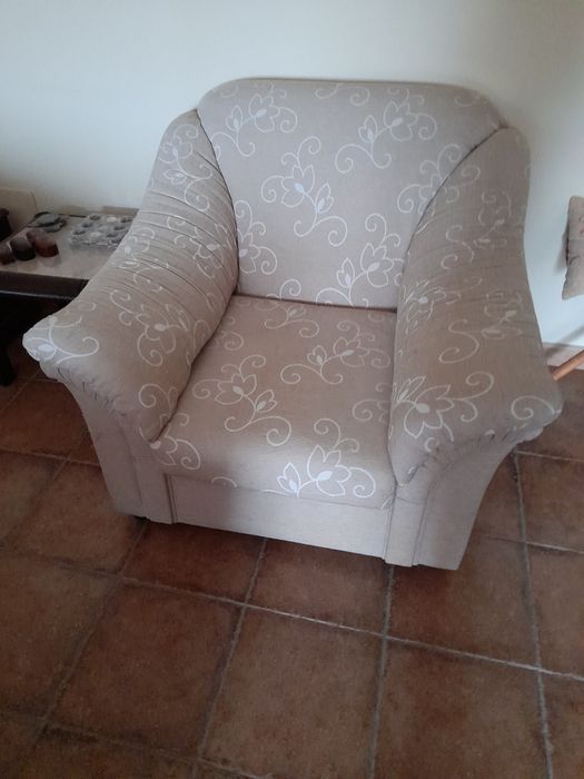 Sofá individual tecido