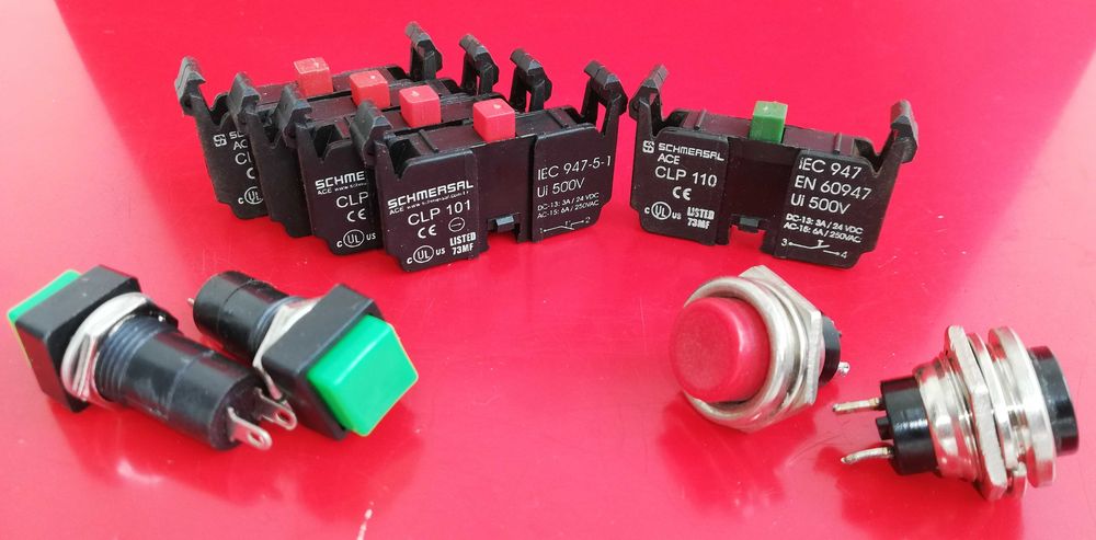Кнопка Schneider Electric CLP 101 CLP 110 Schmersal NO NC