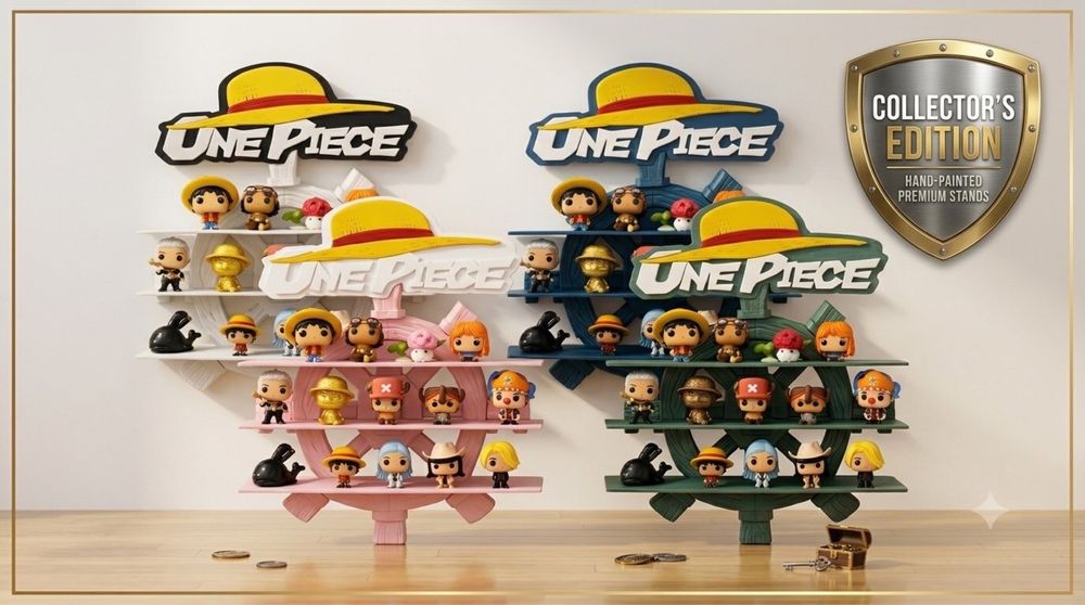 Стенд‼️Любий колір! Підставка Штурвал One Piece Полиця Кіндер Ван Піс