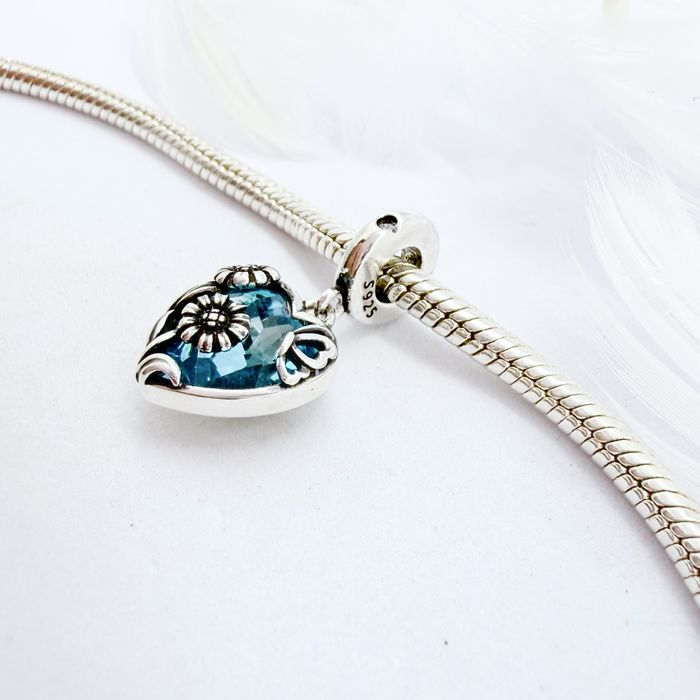 Zawieszka / Charms srebro as925 / Serce