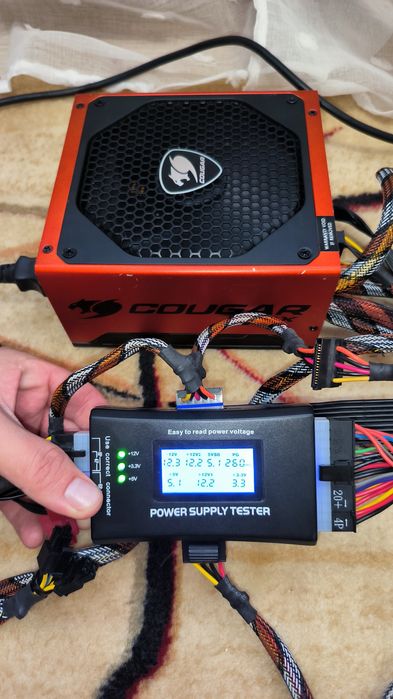 Cougar CMX 700W Напівмодульний блок  Рідна пломба  гарний стан Ультимативний rtx gtx gt gaming oc rx