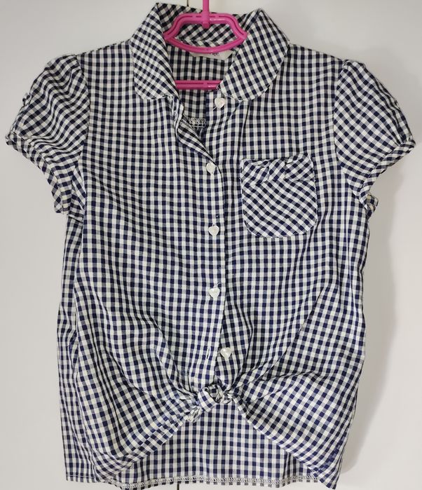 Гарні блузи  рубашки х/б 7-8 років , блузка, рубашка