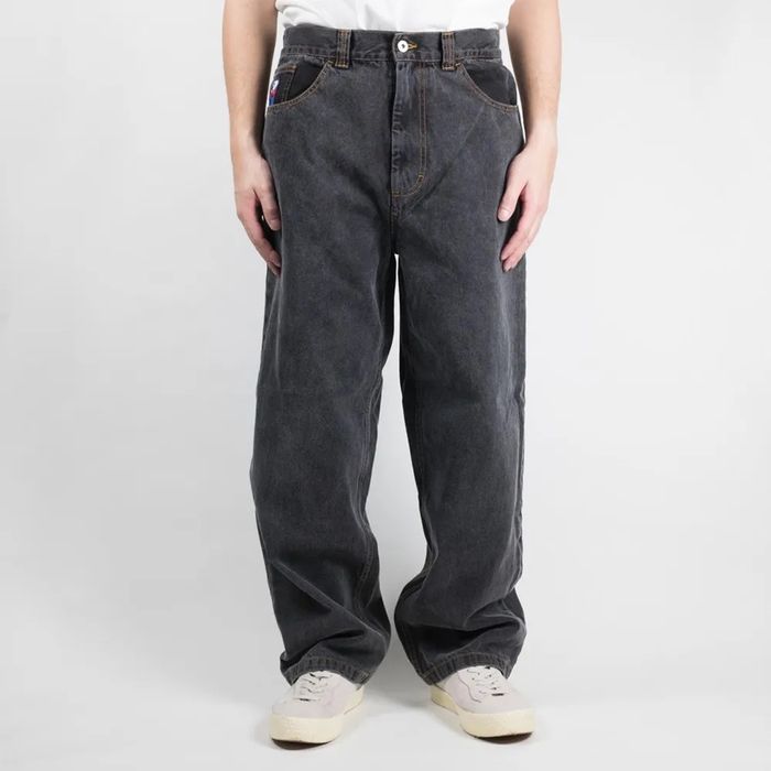 Pants Polar big boy washed black XXS,XS,S