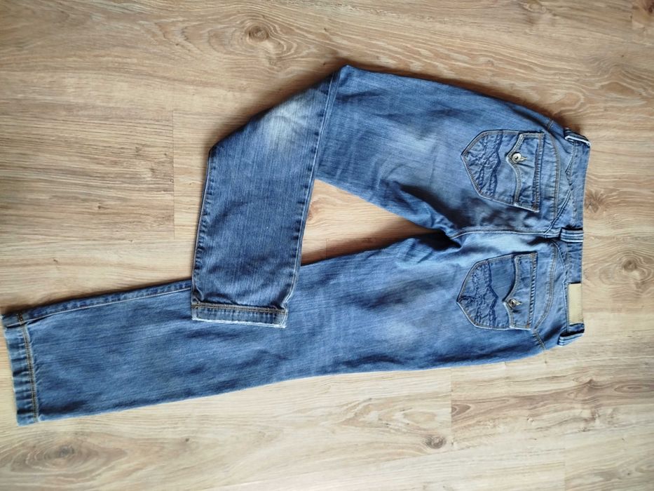 Jeansy damskie Tommy Hilfiger denim retro vinted