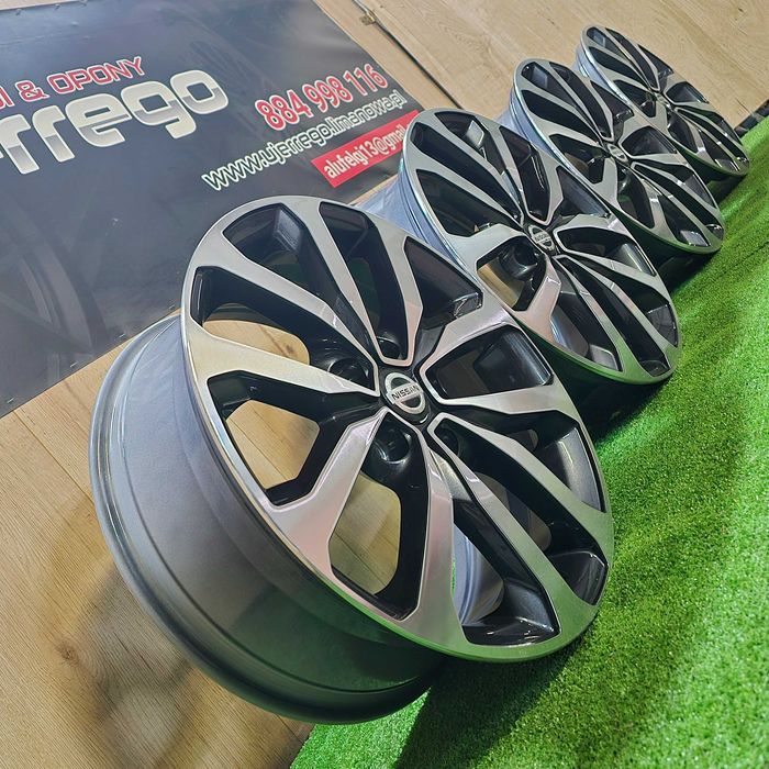 NOWE ALUFELGI NISSAN 17x5x114,3 - Quasqai,juke,pulsar,X-trial,Townstar