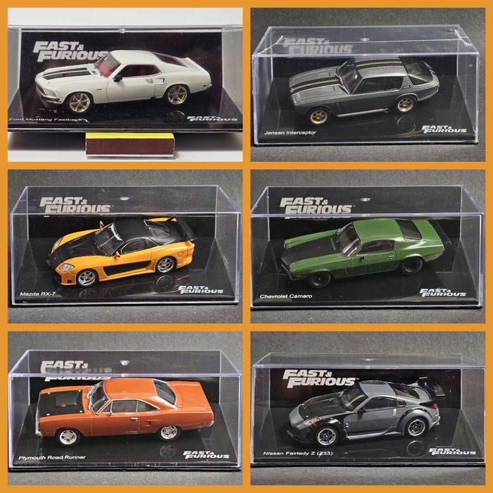 1/43 Форсаж - Fast & Furious - Altaya 1-48 випуски