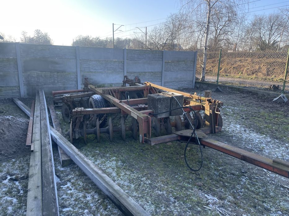 Brona talerzowa talerzówka ciężka 3 m brix kverneland