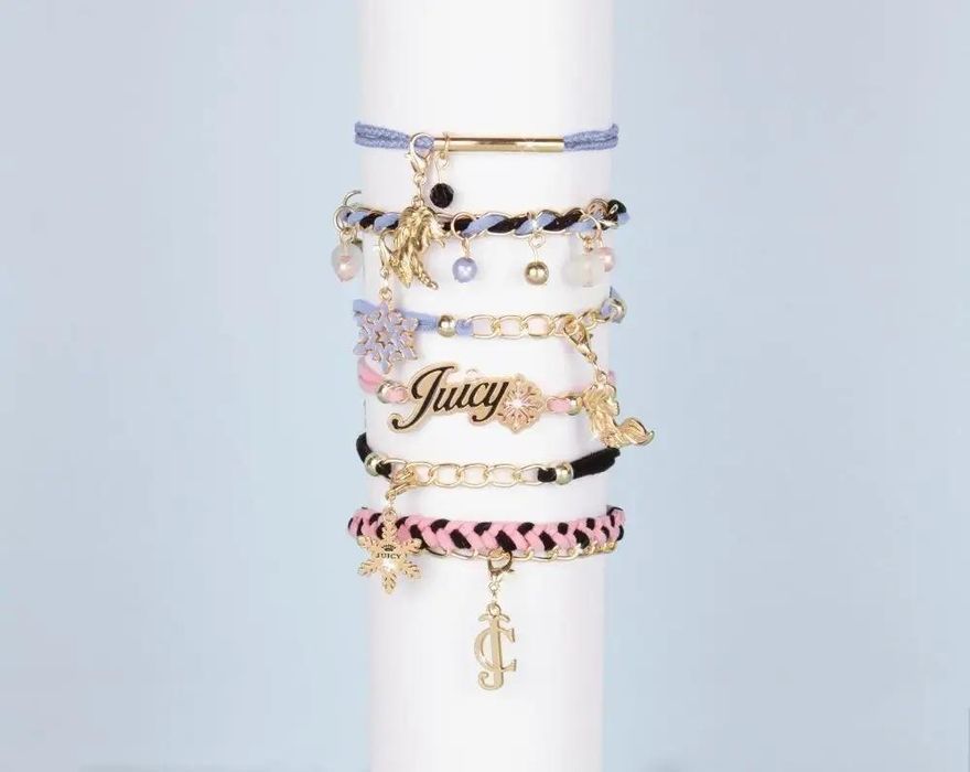Zestaw do tworzenia bransoletek juicy couture kraina lodu 58 el.