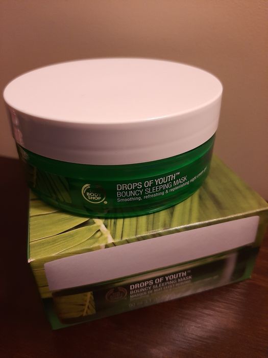 Máscara noite / Concentrado olhos Drops of Youth The Body Shop