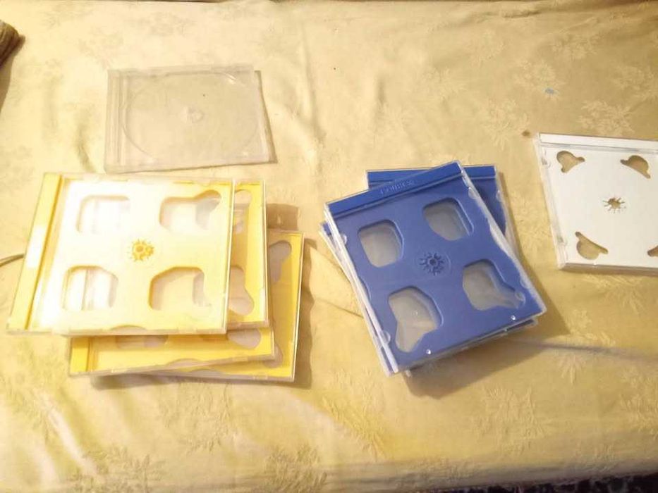 Caixas para CDs todas novas nunca usadas