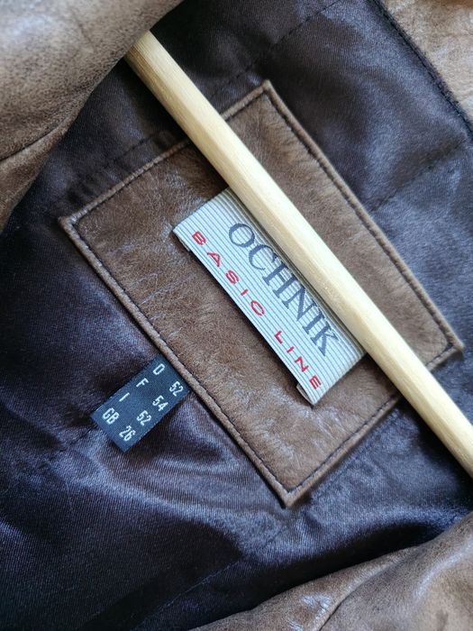 Kurtka skórzana męska Ochnik